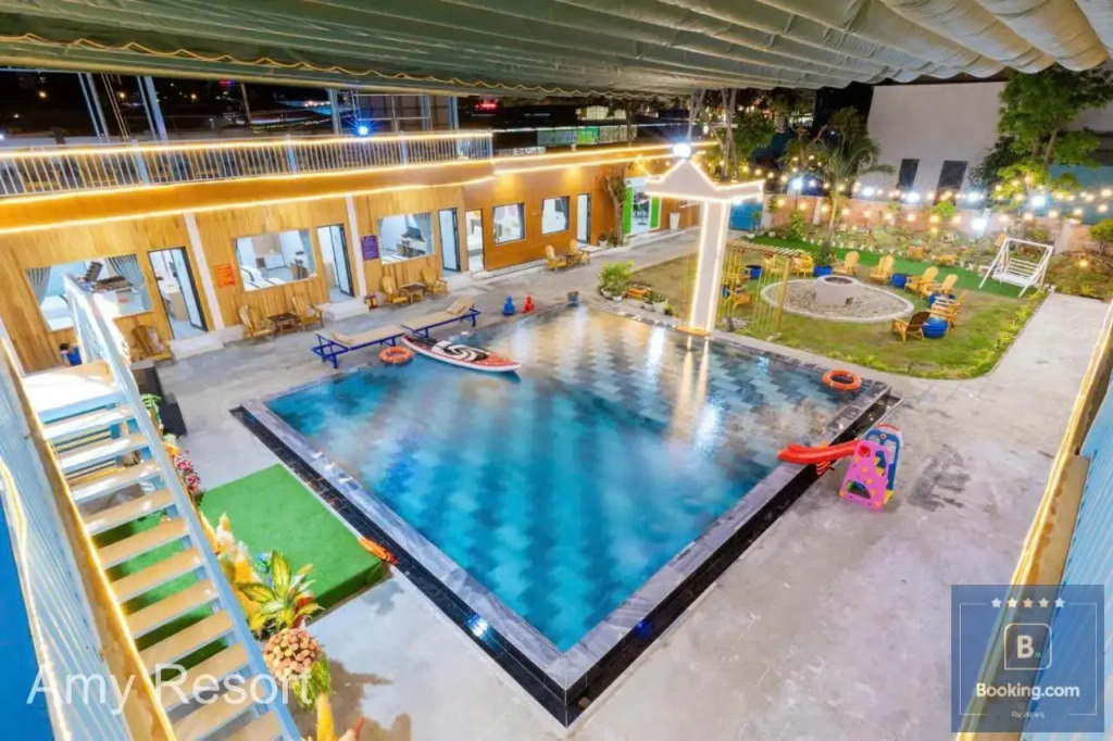 Amy Resort Pool Party - Đi Bộ Ra Biển - Thích Hợp Tổ Chức Tiệc Team Building