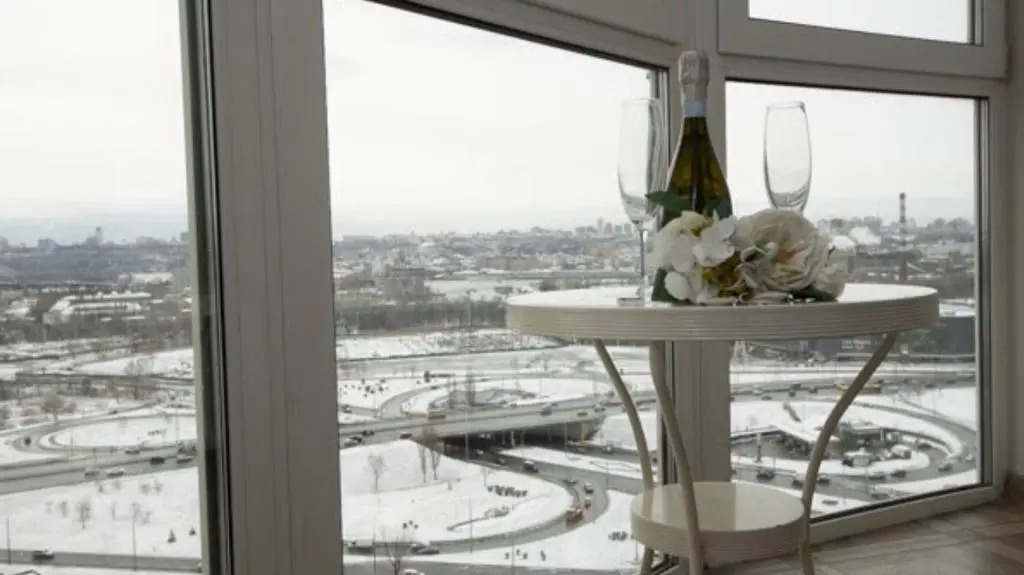 Stylish Panoramic apartments Dnipro Sail riverside