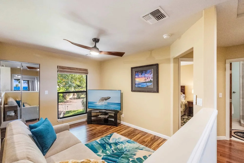Ocean View Kaanapali Condo w 2 Lanais Loft AC Pool Walk to Beach