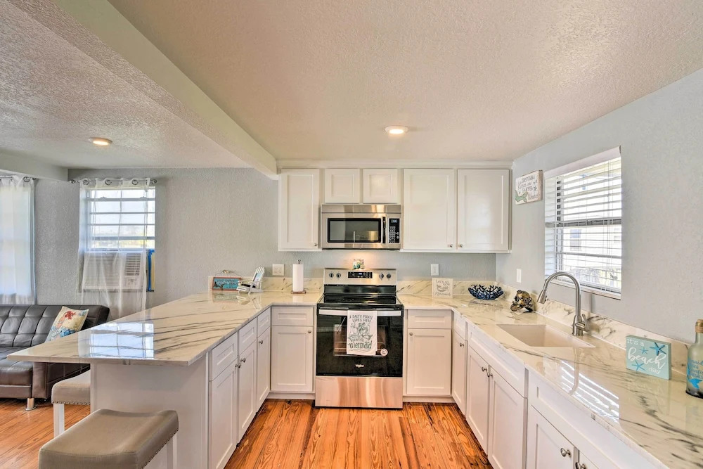 4 Blocks to Ocean: Water-view Surfside Beach Home!