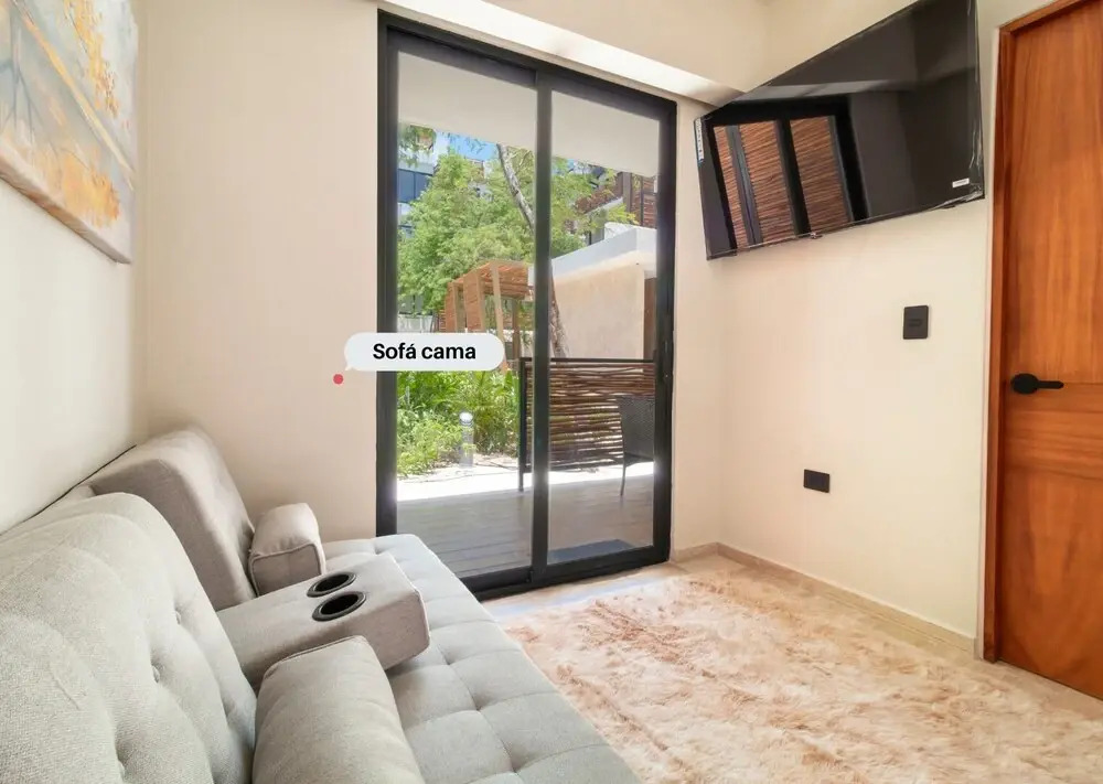 Apt with Private Rooftop Tulum 2 BR