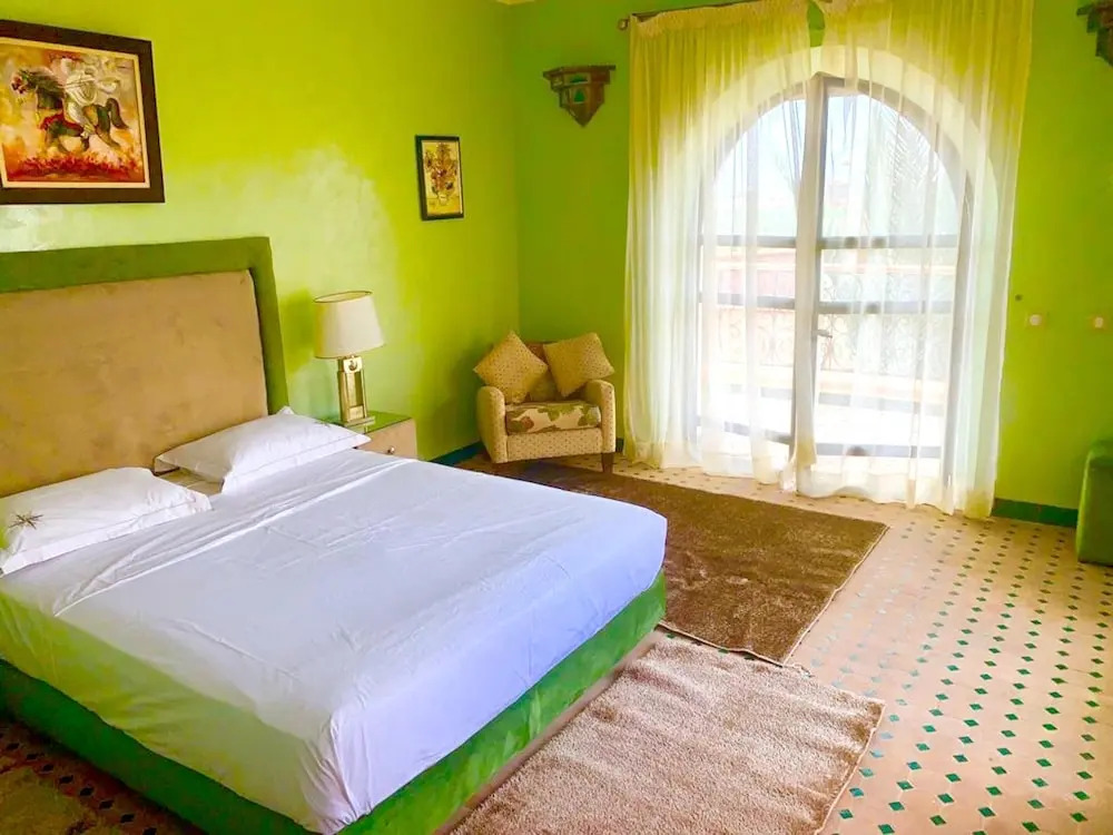 Villa With 4 Bedrooms in Marrakech, With Wonderful Mountain View, Private Pool, Enclosed Garden