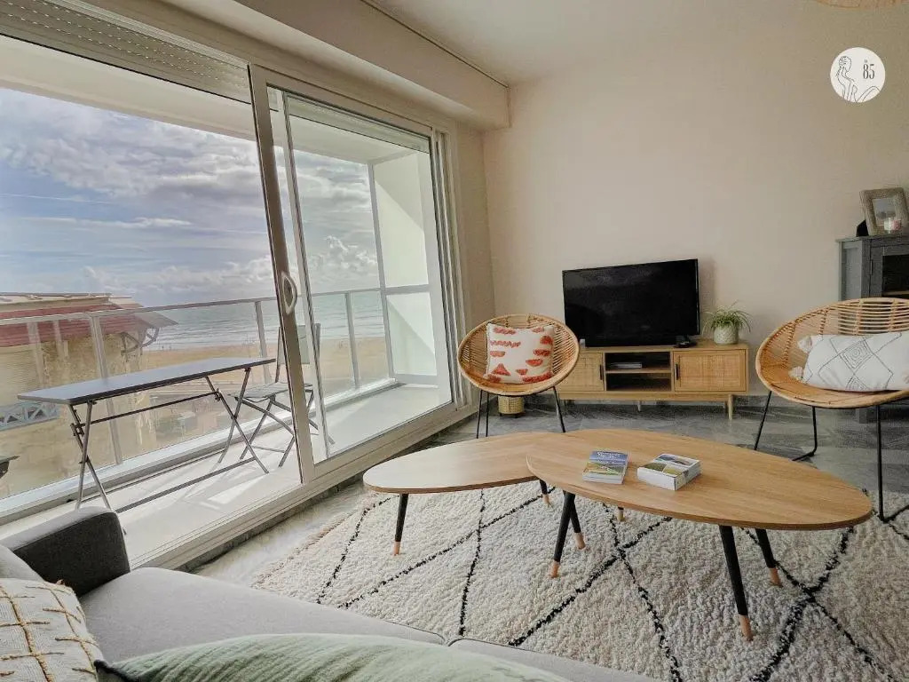 Au85, Bel Appartement, Vue Ocean, Pied de la Plage