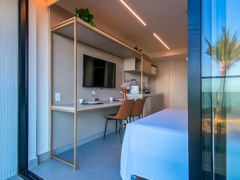 Restinga by Xtay - Studios com piscina e academia, pé na areia em João Pessoa