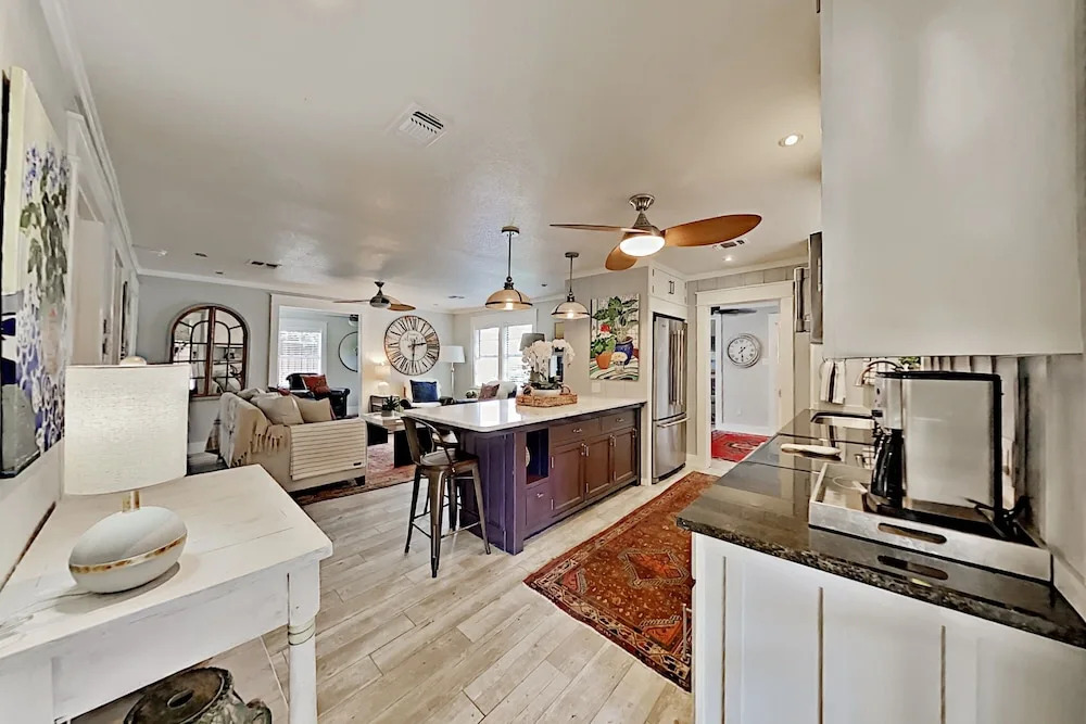 Charming W/ Chic Decor -- Walk To Downtown 3 Bedroom Home