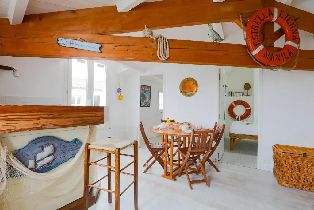 Vue imprenable sur le port et l'ocean - Appartement 3 pers - Le greement !