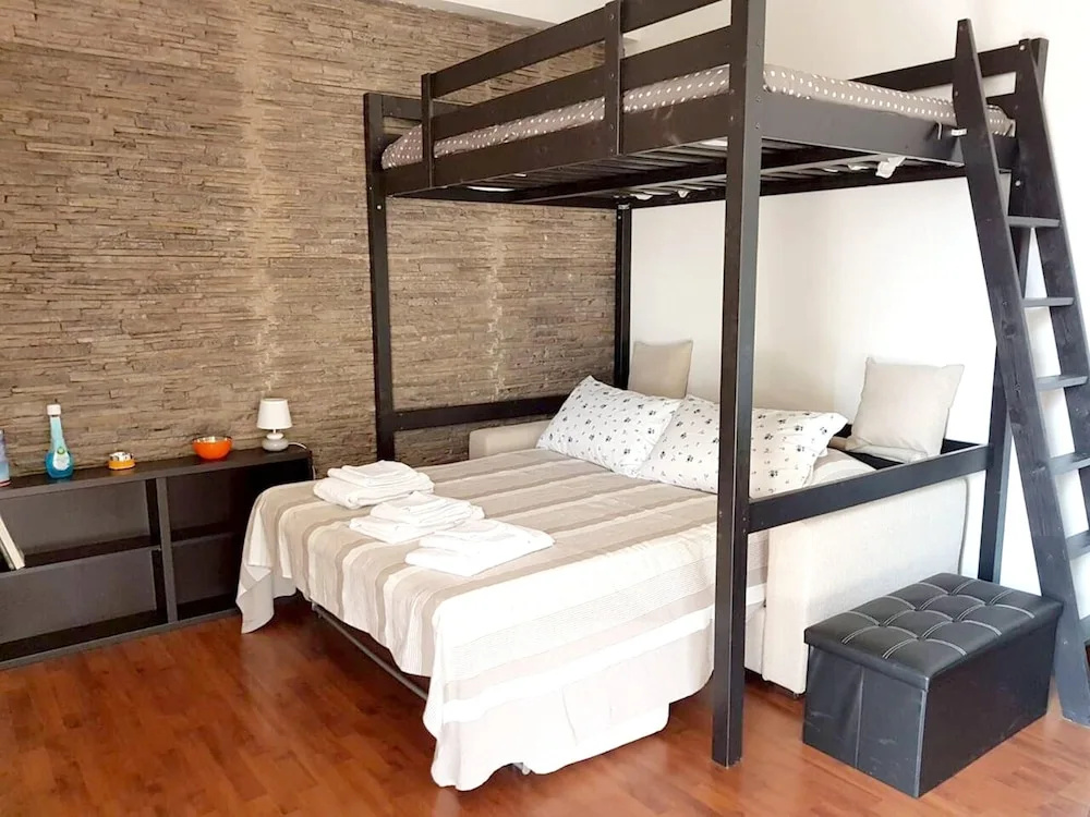 Studio In Aci Castello With Wonderful Sea View Furnished Balcony And Wifi