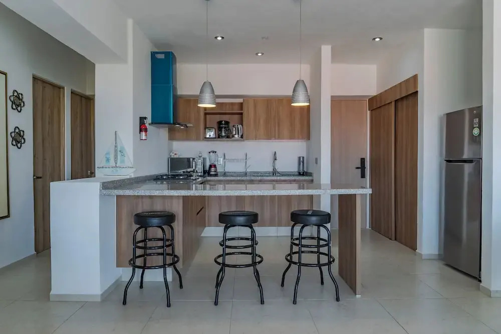 Apartment with pool 3 beds in Acapulco