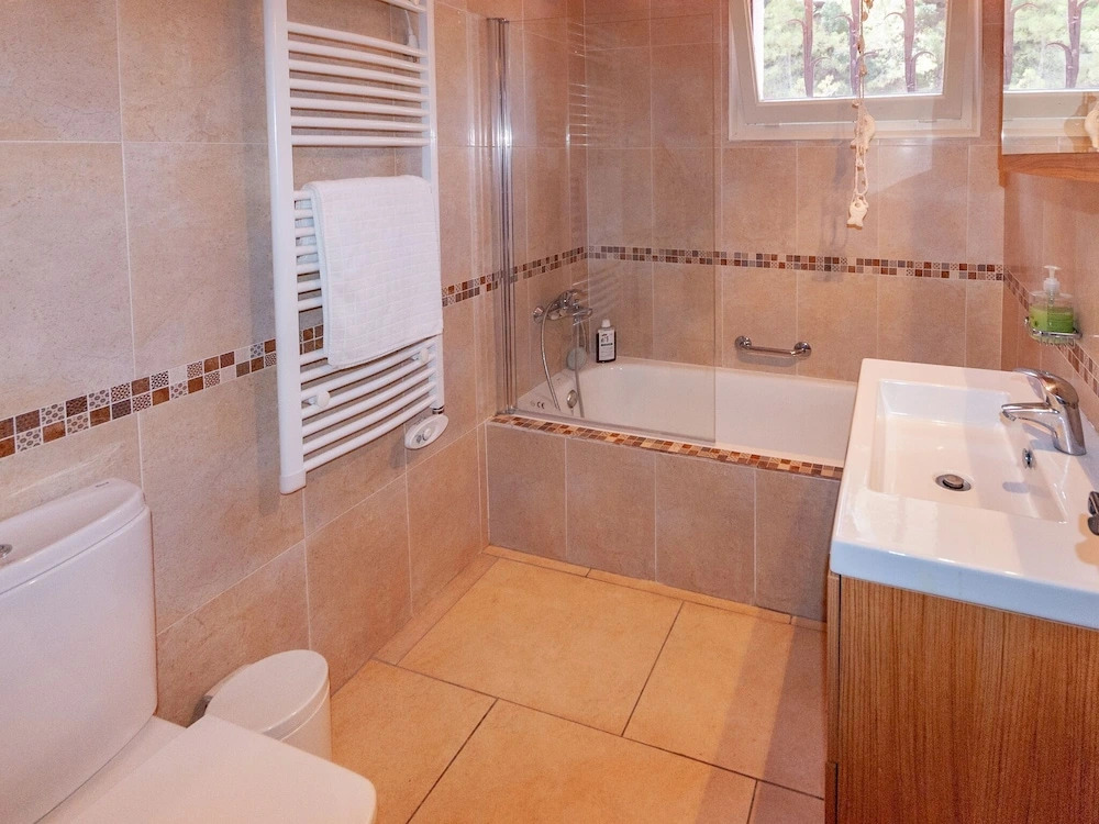 Lovely Holiday Home in Pals With Heated Pool and Sea Views