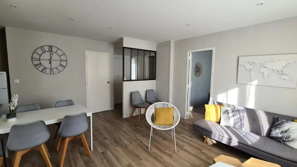Appartement moderne de 54 m, 2 chambres