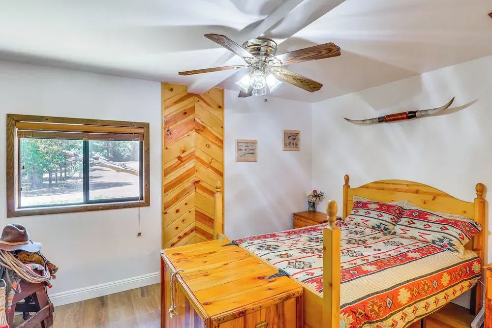 Walk to Rainbow Lake: Cabin w/ Game Room & Yard