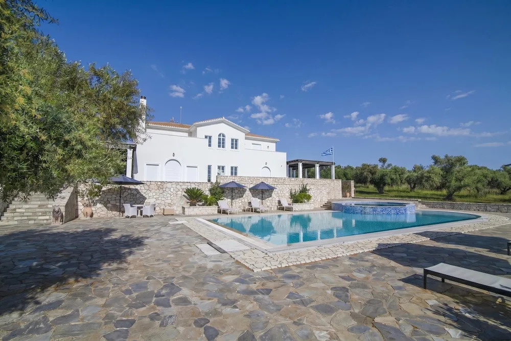 Amazing Pool Villa Kyllini Sea View - Happy Rentals