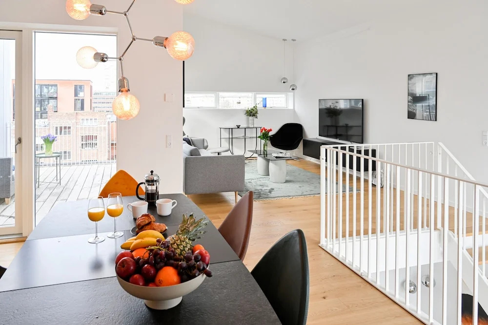 An Amazing 3-Bedroom Apartment with Authentic Danish Designers Furniture