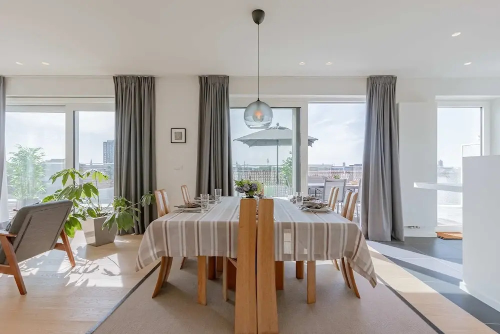 Spacious Apartment in Ghent With big Terrace
