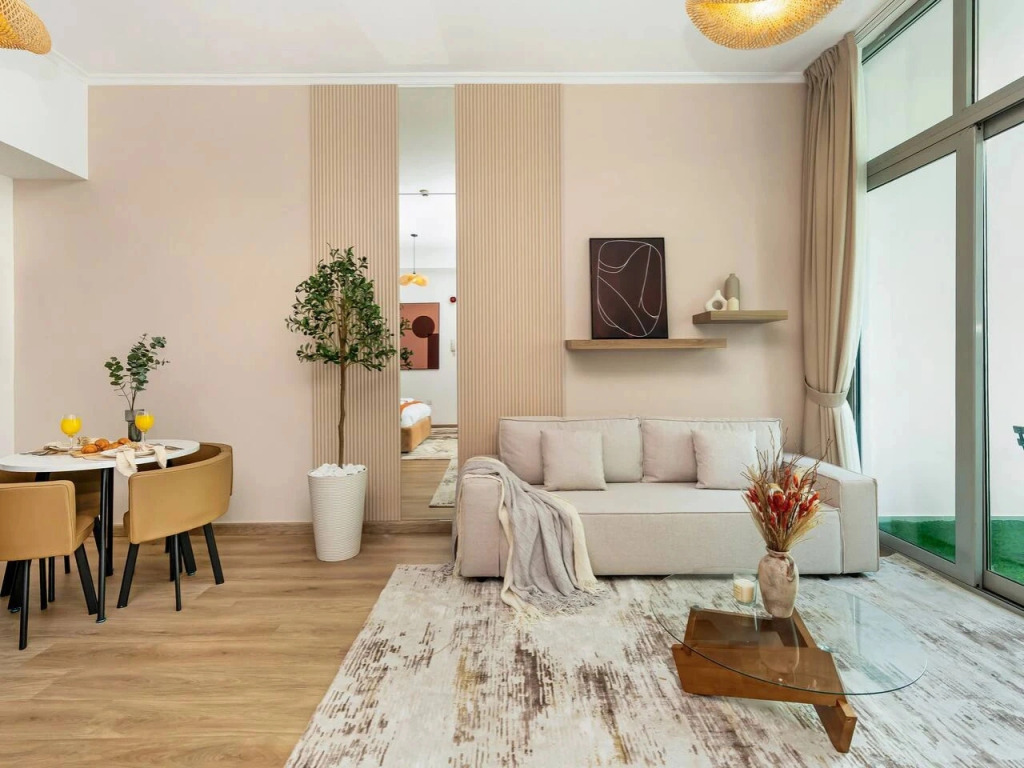 Квартира 16th Floor Marina 1BR Sleeps 8 Near Beach
