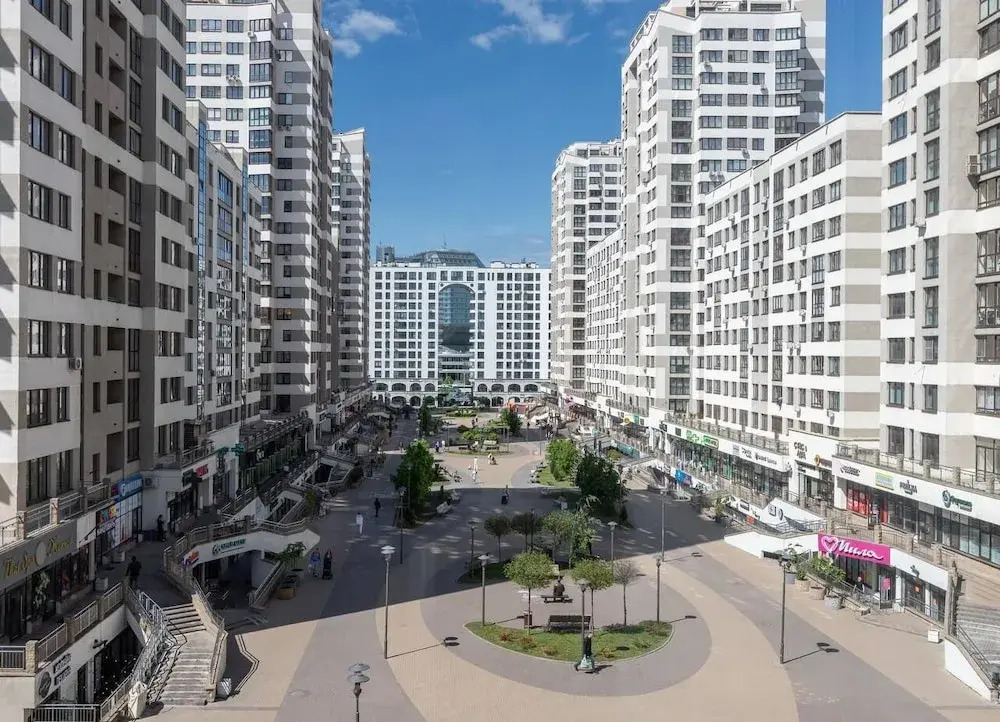 Spacious flat with a magnificent view