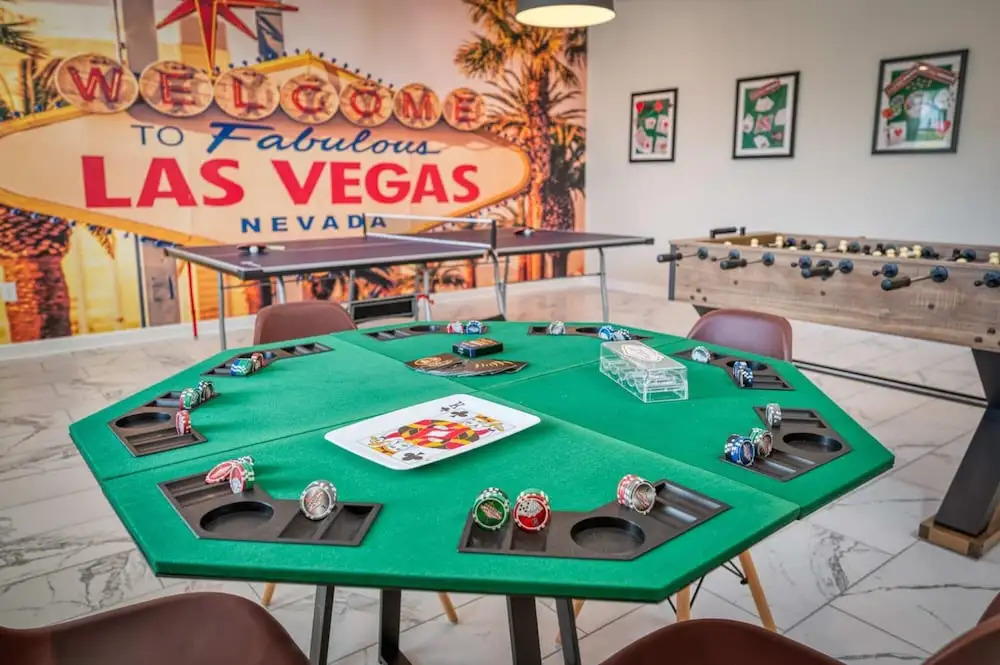 Chic Luxury Decor Prime Location Game Room Bliss