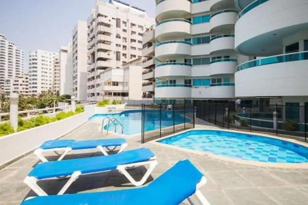 Apartment in Cartagena Ocean Front 2tl3 per day Air Conditioning and Wifi