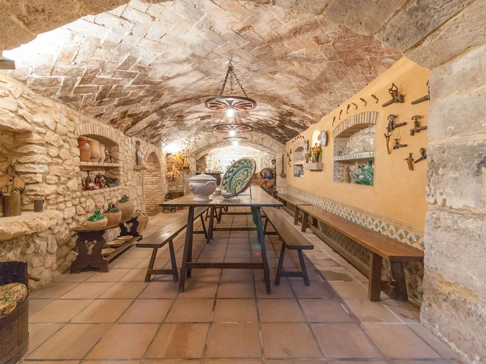Lovely Holiday Home in Santa Oliva Spain With Garden