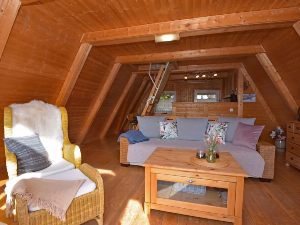 Finnhütte im Herzen des Thüringer Wald/ Haus Alwin