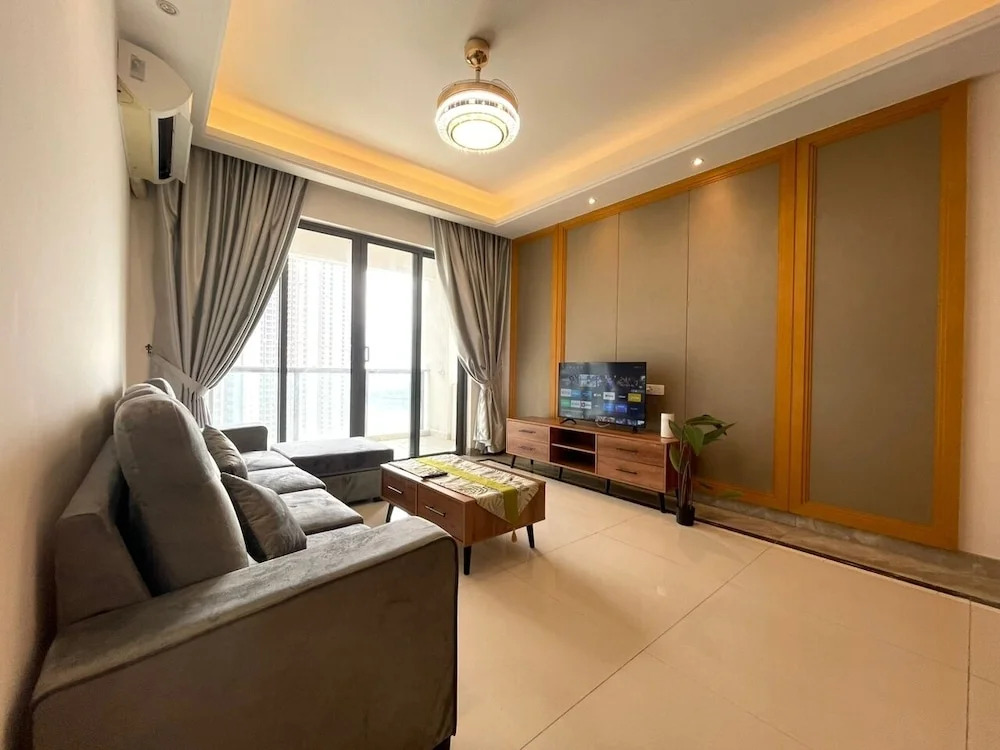 R&F Princess Cove Seine Region by FUJU with Seaview at JB City Centre#Adjacent to Singapore#5 mins walk to ClQ#Free Parking#中英文房东