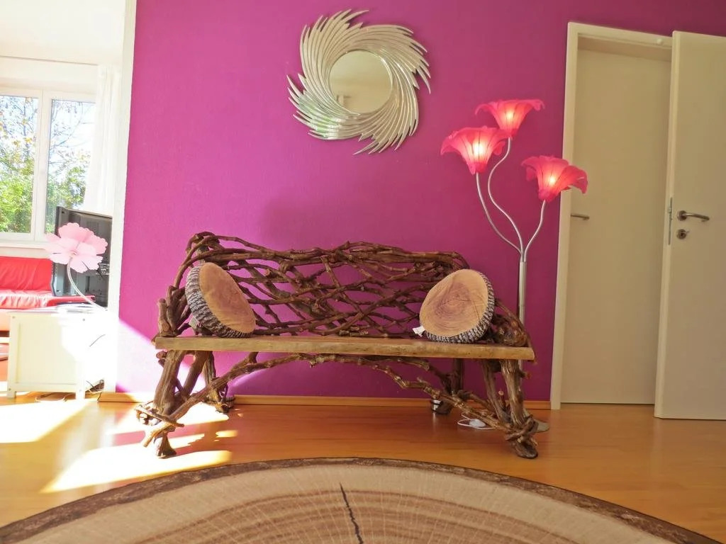 FLORES, Ferienhaus oder Doppelzimmer, im Grünen, 5 Gehminuten ins Zentrum, Parkplatz, zero emissions