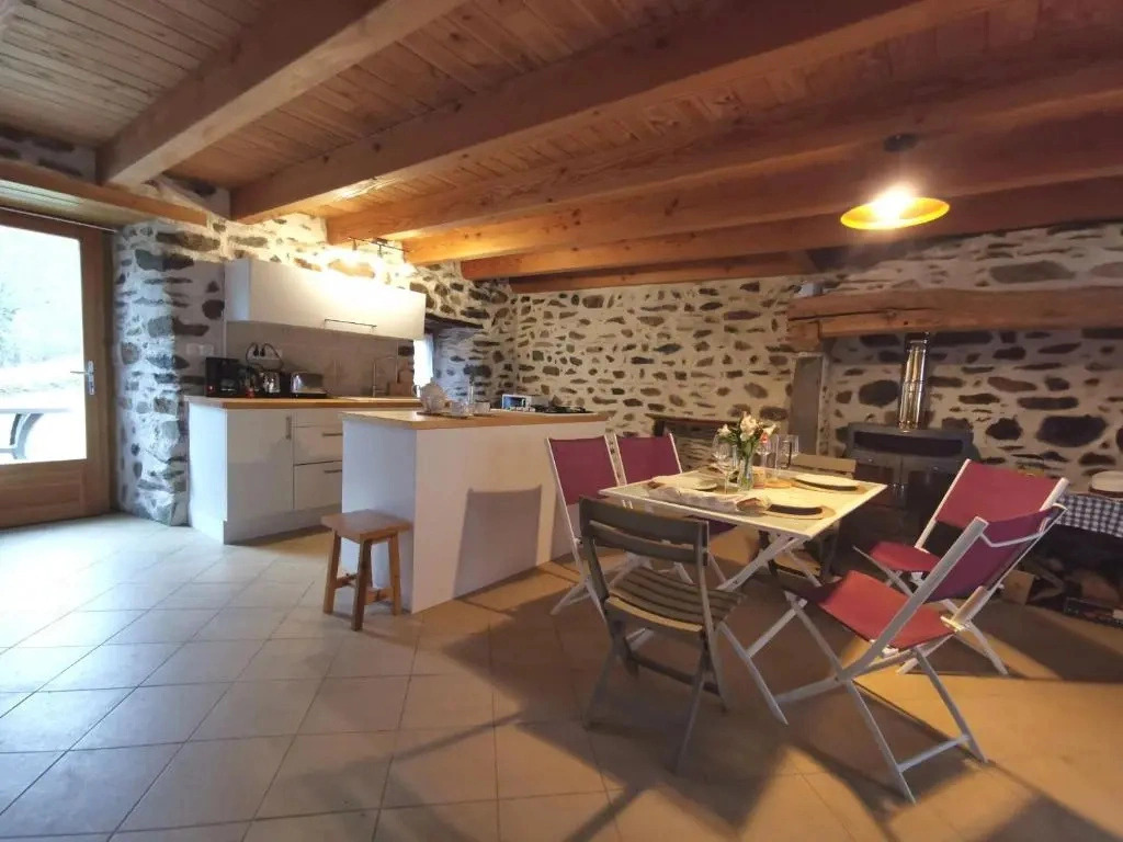 Charmante maison dans les gorges de la Loire avec terrasses et poêle à bois - FR-1-582-319