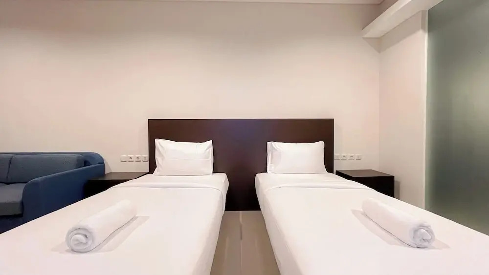 Relaxing And Stylish Studio (No Kitchen) Apartment At Skales Residence Nusa Dua Bali