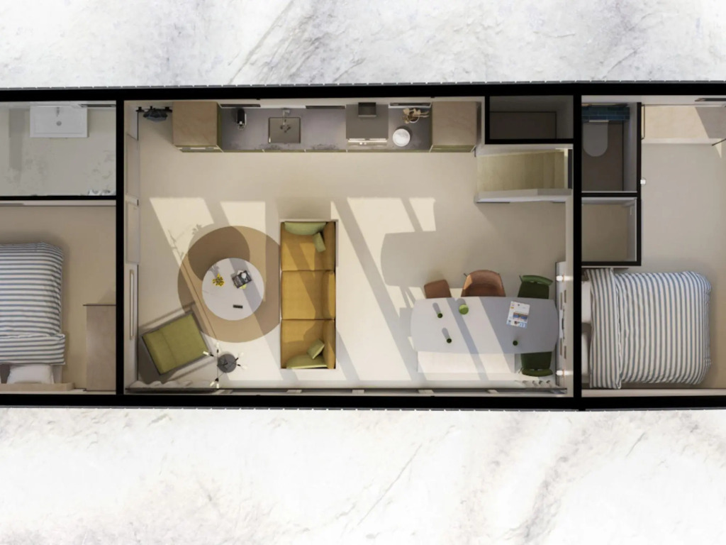 Modern Lodge With Dishwasher, Near the Beach
