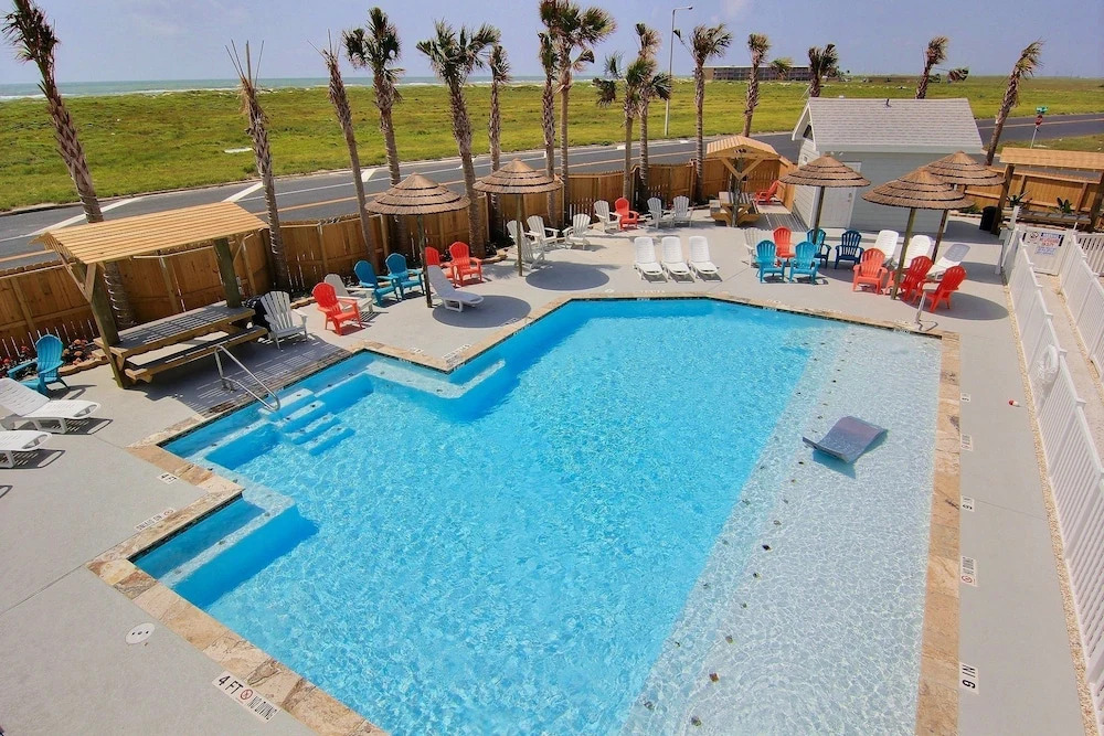 Padre Beach View 229 by RedAwning