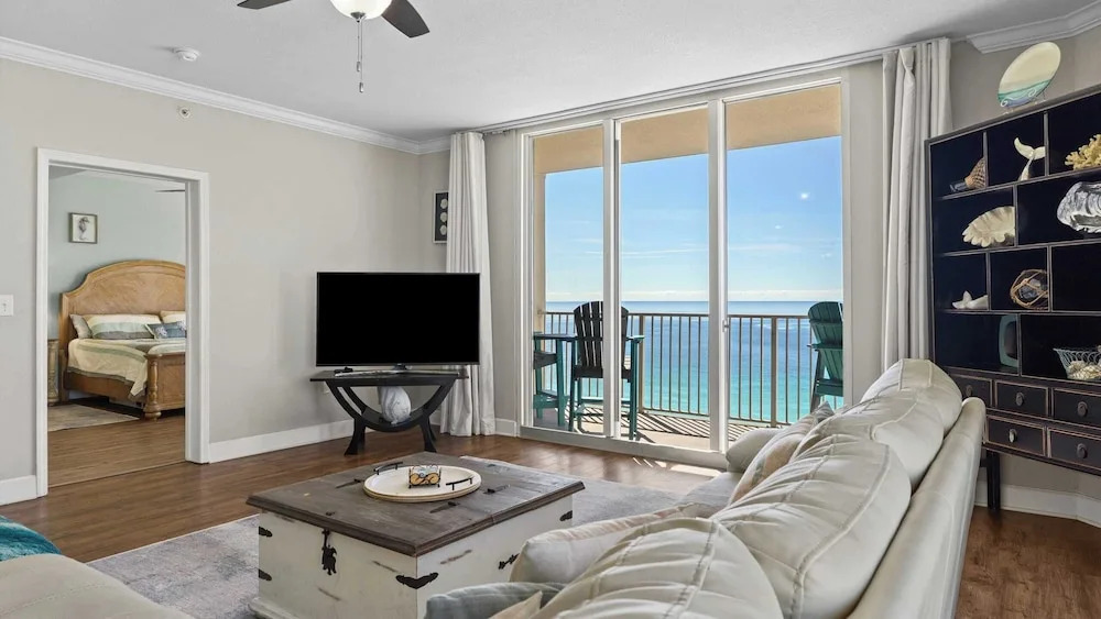 Gulf-front PCB Condo w/ Balcony, Resort Amenities, Game Room, Pools & Beach Gear Tortuga 1301 by Avantstay