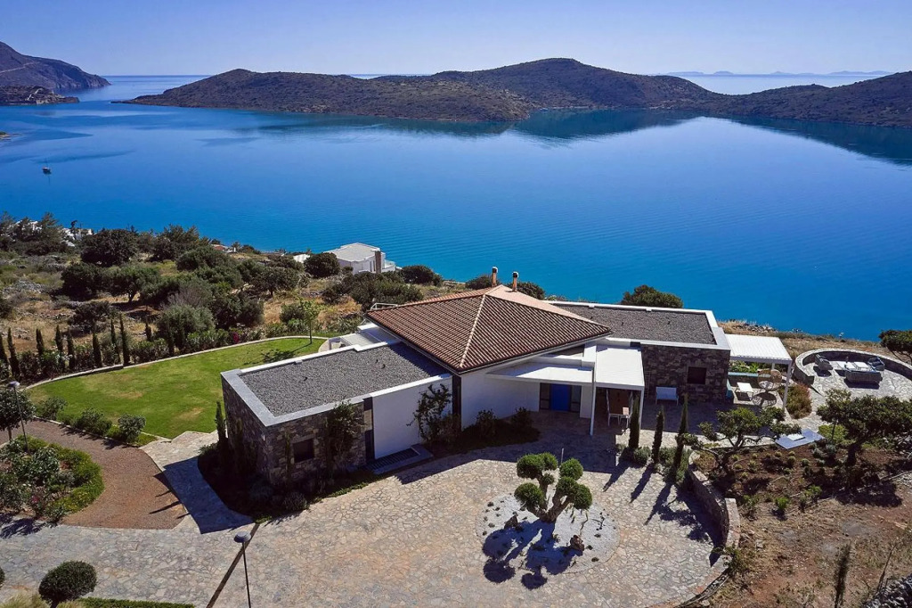 Panoramic Views to Spinalonga Island