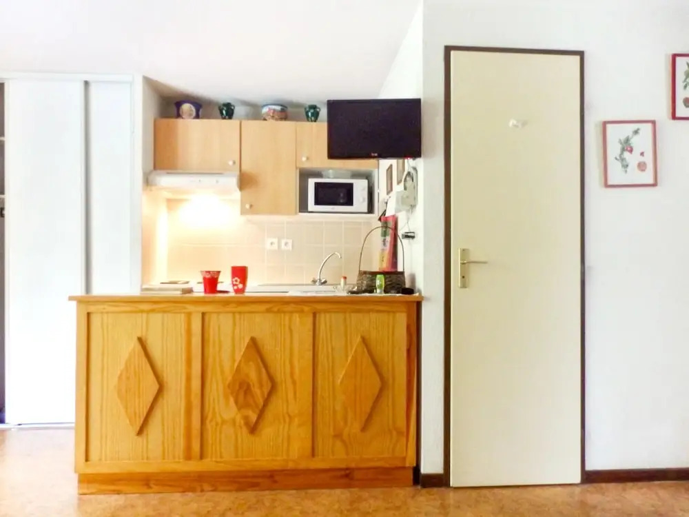 Apartment With 2 Bedrooms in Vignec, With Furnished Terrace - 750 m Fr