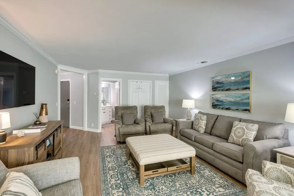 4 Mi to Beach: St Simons Island Golf Course Condo
