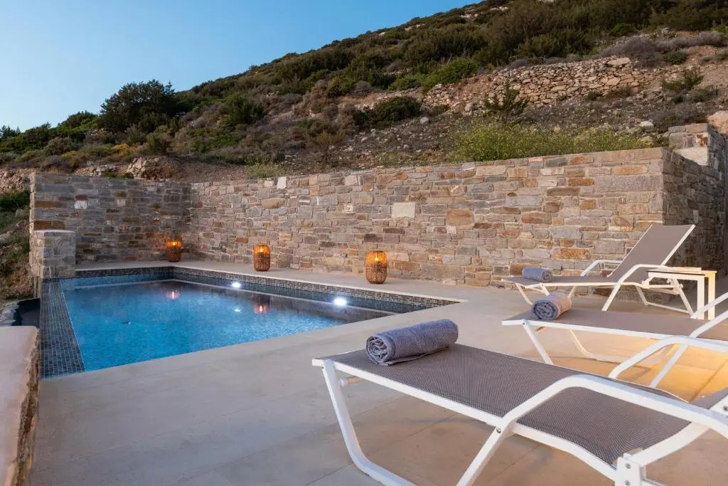 Eneos Villa #1 Pool & Sea View, Paros