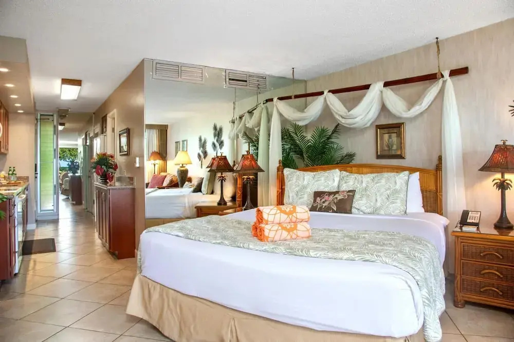 KBM Resorts FREE CAR Maui Kaanapali Villas Beachfront Resort Upgraded Studio MKV-C152