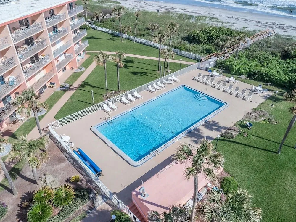 Cocoa Beach Towers - Oceanfront Resort with Heated Pool, Tennis Steps from the Pier