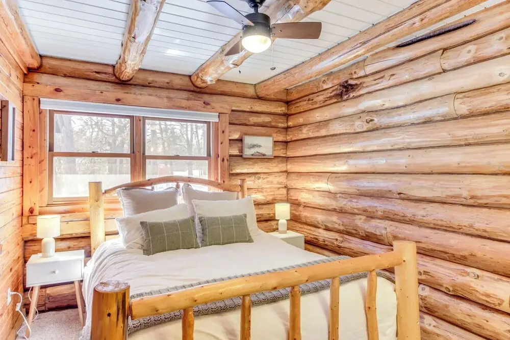 Lakefront Park Rapids Cabin w/ Decks & Boat Dock!