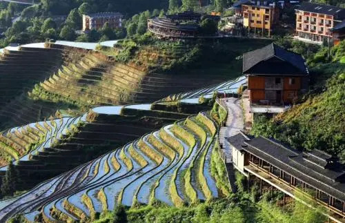 Longji Terrace Ink Painting Pristine Hotel
