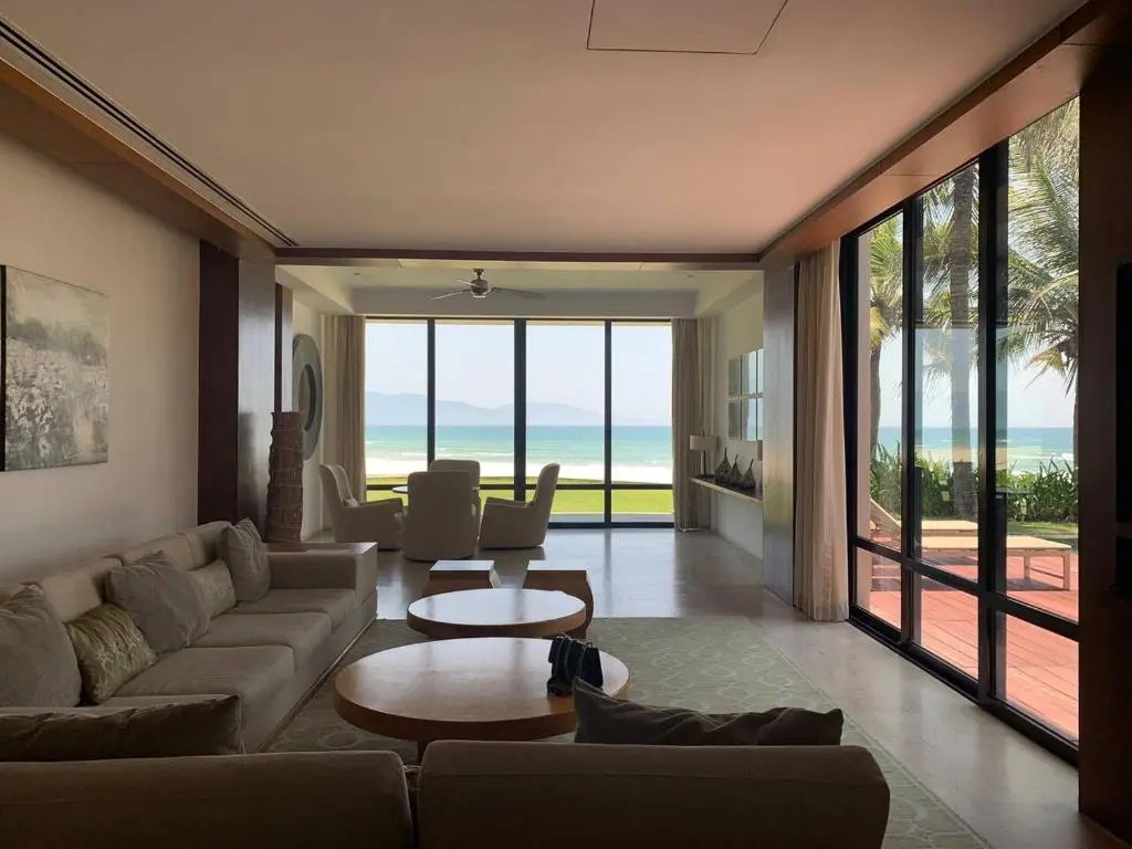 Beachfront villa 3bedrooms romantic for honeymoon