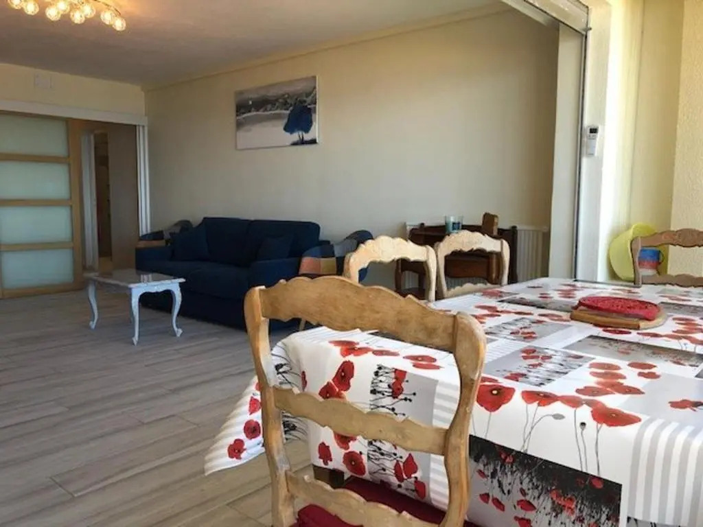 Appart 2p/cabine 6 pers à 200m plage Banyuls-sur-Mer, clim, parking, vue imprenable - FR-1-225C-530