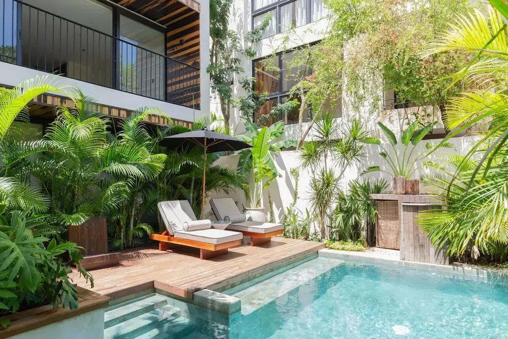 Spacious 2BR Apartment in Aldea Zama Marvelous Pool Wi-fi Great Amenities