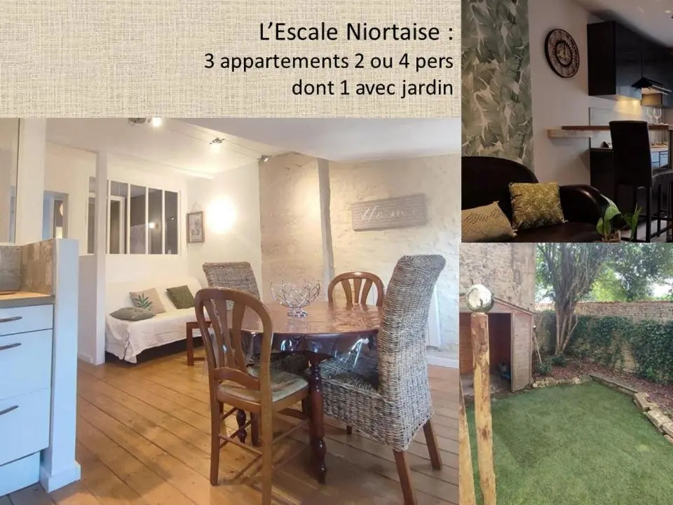 Lescale Niortaise - Centre-ville - 10mn Gare - WIFI - Netflix