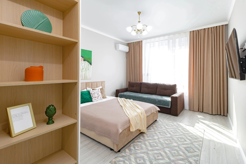 Апартаменты 1 комнатная Люкс в ЖК Greenline Flora 18