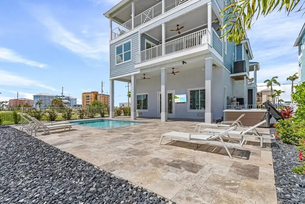 673 White Sands Retreat: Bay Views, Pool, Elevator 5 Bedroom Home