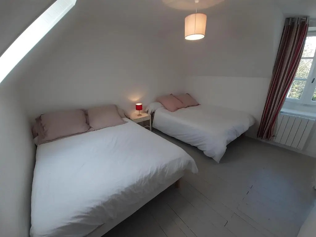 Maison village Kermorvan, 300m plage, 5-6 pers.