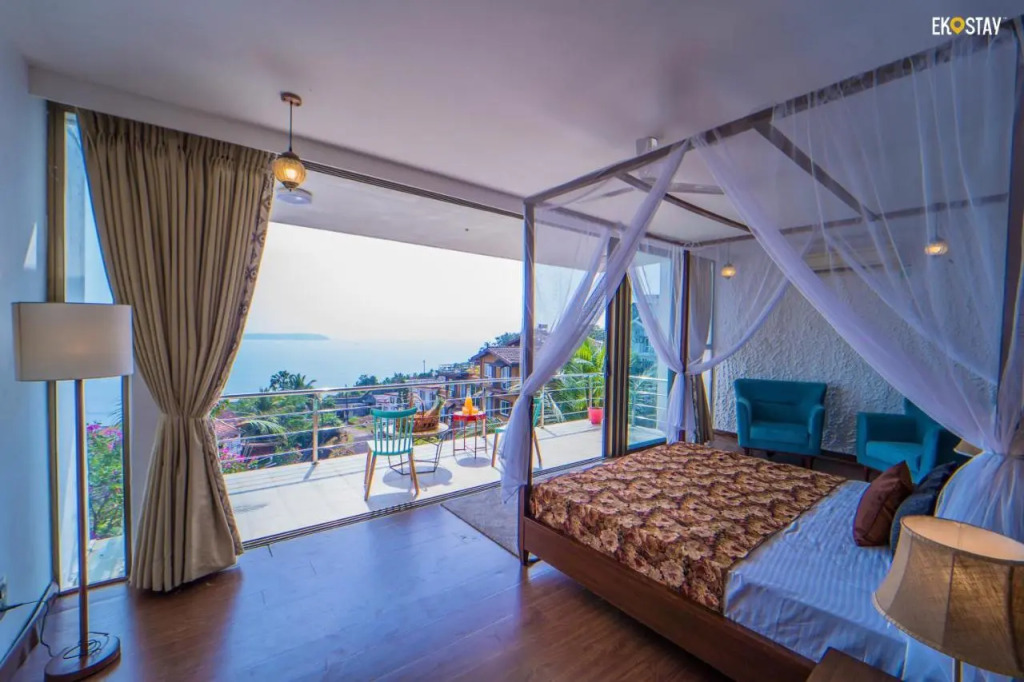 Ekostay Gold- Salt Water Villa I Sea View I 200 meters from Beach
