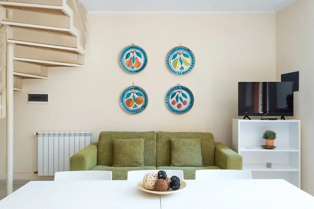 Luxury Villa Taormina city center, terrace with views