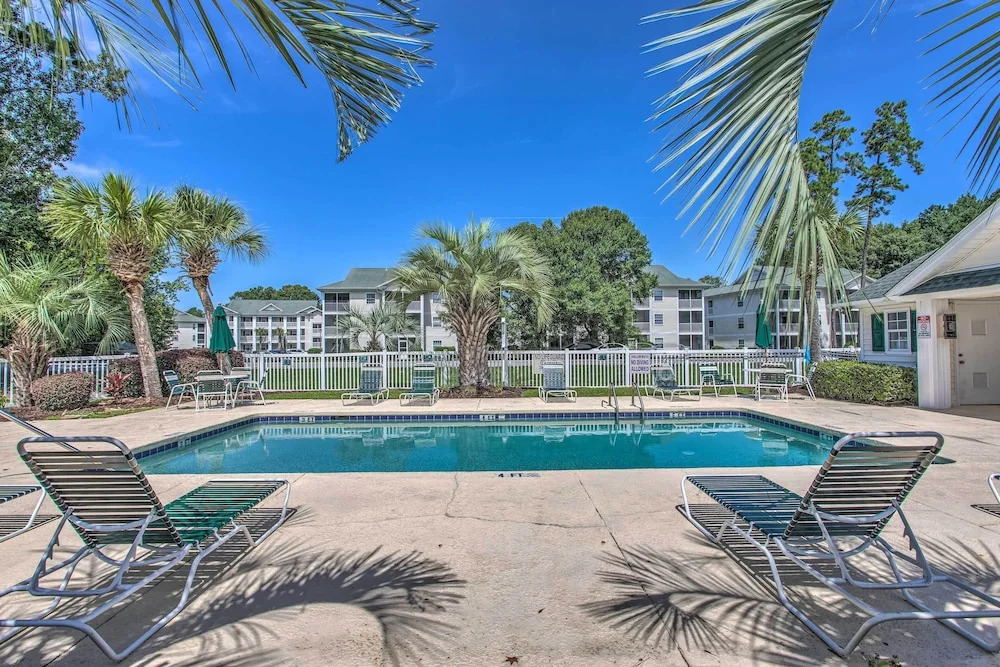 Myrtle Beach Oasis w/ Pool & Private Balcony!