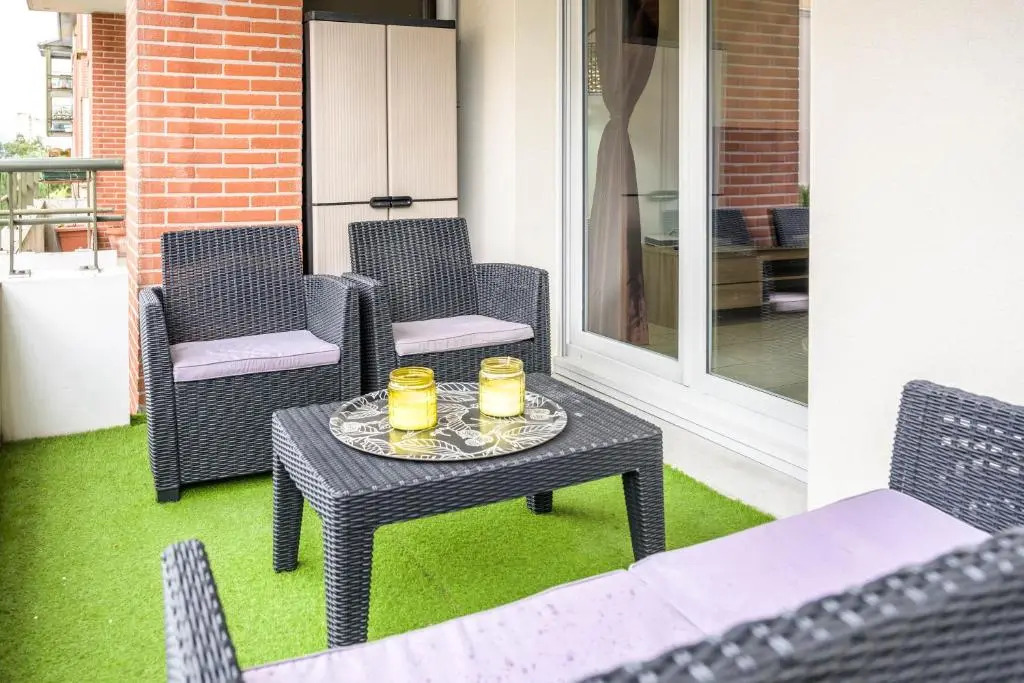TOULOUSE premium appartement Parking Tramway Wifi Charmant